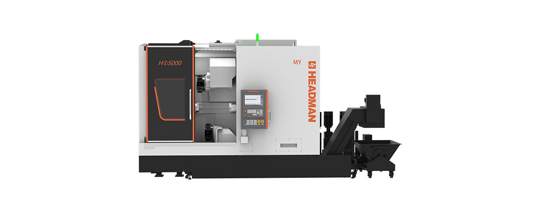 Hi5000MY（雙主軸/單Y軸動力塔+單伺服刀塔）